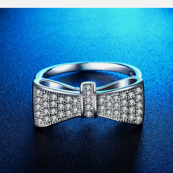 Bow-knot ring women's various sz - Picture 3 of 15